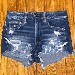Jean shorts from American Eagle size 6.